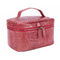 Custom Fashion Large Capacity Waterproof Women Tote Cosmetic Bag Double Zipper