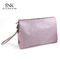 Wholesale Custom Pure Color Blank PU Leather Cosmetic Bag Travel