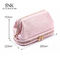 Blank Wholesale Two Zipper Luxury Cosmetic Bag High Quality Makeup Travel Bag