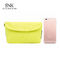 Korean Beautiful Personalized Pure Color Blank Brushes Cosmetic Bag