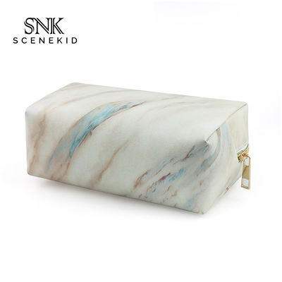 Large Capacity Cosmetic Brush Bag Luxury Makeup Leather Travel Wash Bag
