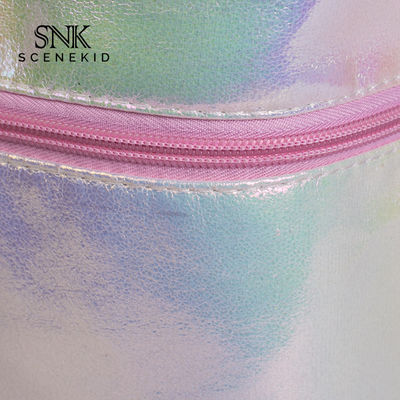 Round Cylinder Bucket Makeup Bag Barrel Cosmetic Toiletry Bag Waterproof