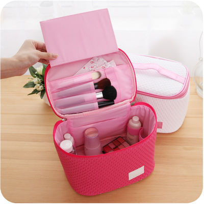 Custom Barrel Makeup Brush Bag Wholesale PU Toiletry Bag Portable For Travel