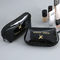Large Capacity Zipper Travel Shiny PU Makeup Bag