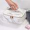 Eco Friendly Ladies Travel Marble PU Makeup Storage Bag