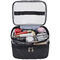 Roomy Double Layer Travel PU Makeup Case For Girls