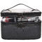 Roomy Double Layer Travel PU Makeup Case For Girls