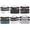 Women's Double Layer PU Leather Travel Cosmetic Bags