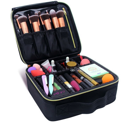 Unisex Plain Polyester Makeup Organiser Bag For Travel