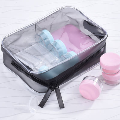 Men PVC Travel Carry On Cosmetic Makeup Bag