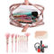 Roomy Zippered See Through PVC Makeup Bag For Girls
