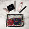 Cherry Print Clear PVC Makeup Cosmetic Bag For Travel