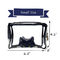 Lightweight Cat Print PVC Cosmetic Bag For Girls