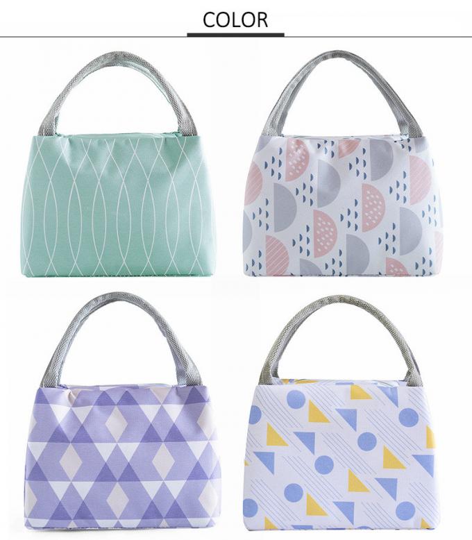 Stylish Polyester Cooler Tote Women Insulated Lunch Cooler Bags 1