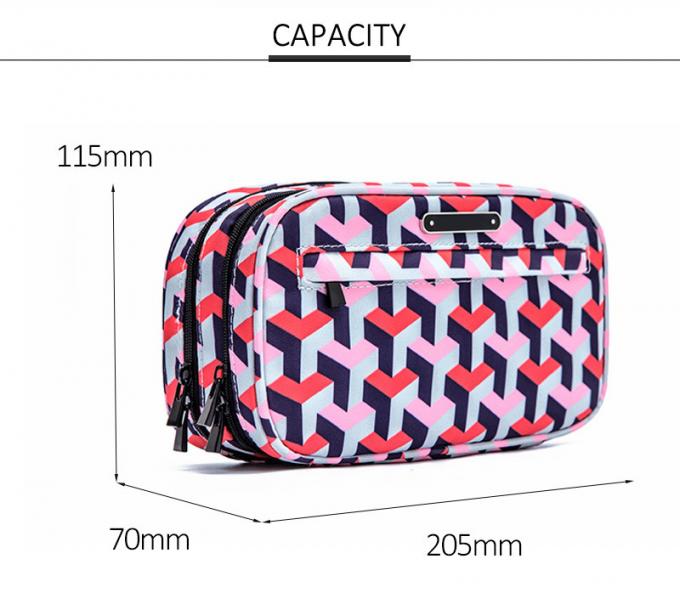Ladies Waterproof Private Label Brand Wash Toiletry Makeup Bag Travel 1