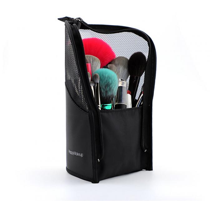 Wear Resistant Polyester Fabric Cosmetic Brush Bag For Travel 8