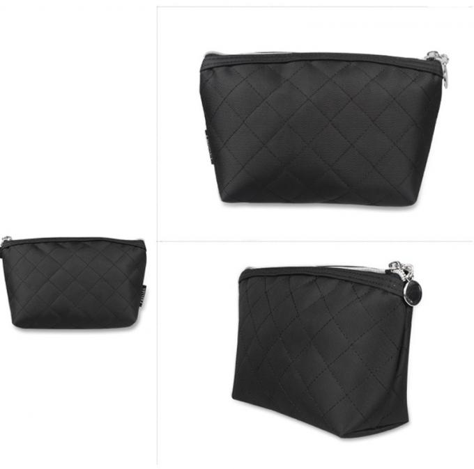 Pure Color Cute Stylish Cosmetic Bag For Women Travel Toiletry Bag Organizer 4