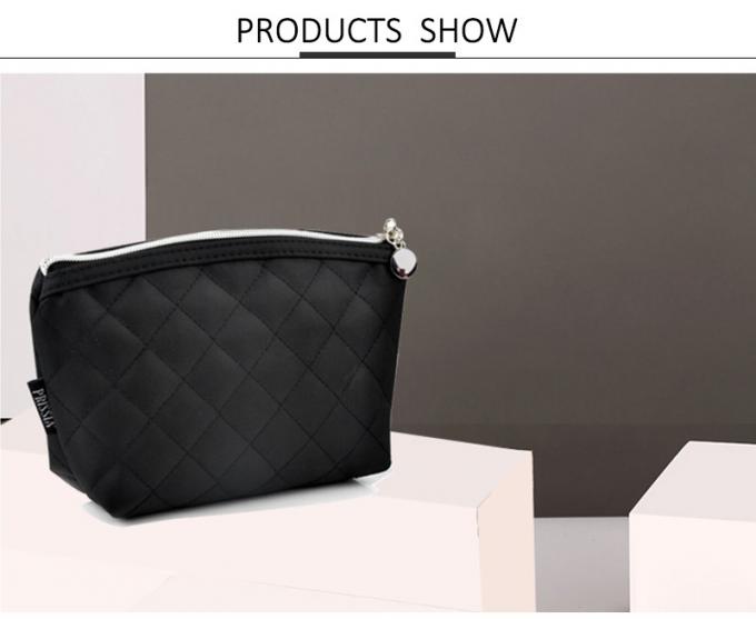 Pure Color Cute Stylish Cosmetic Bag For Women Travel Toiletry Bag Organizer 0