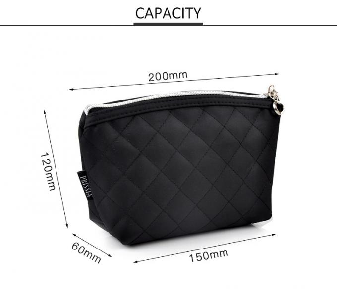 Pure Color Cute Stylish Cosmetic Bag For Women Travel Toiletry Bag Organizer 1