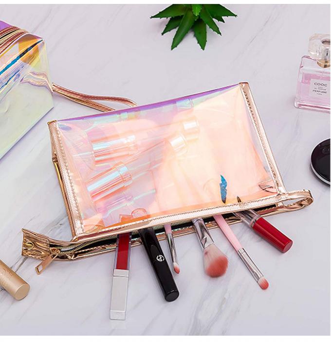 Holographic Waterproof Travel Toiletry Organizer Bag For Girl 3