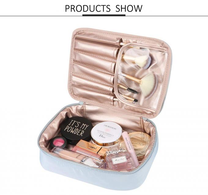 Women Multifunction Travel Cosmetic Organizer Bag With Inner Pouch 0