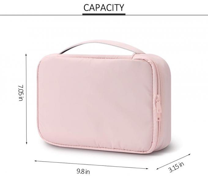 Light Water Resistant Zipper Travel Cosmetic Bags 1