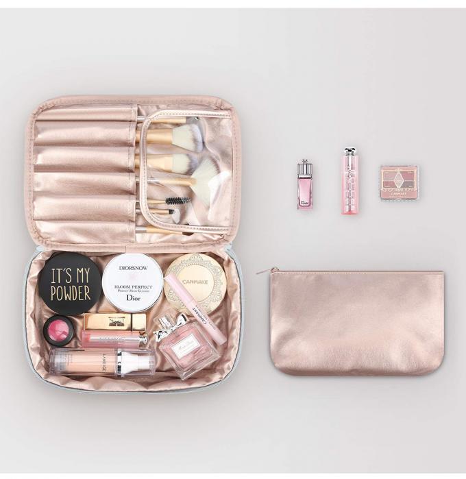 Light Water Resistant Zipper Travel Cosmetic Bags 5
